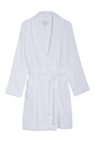 White bathrobes