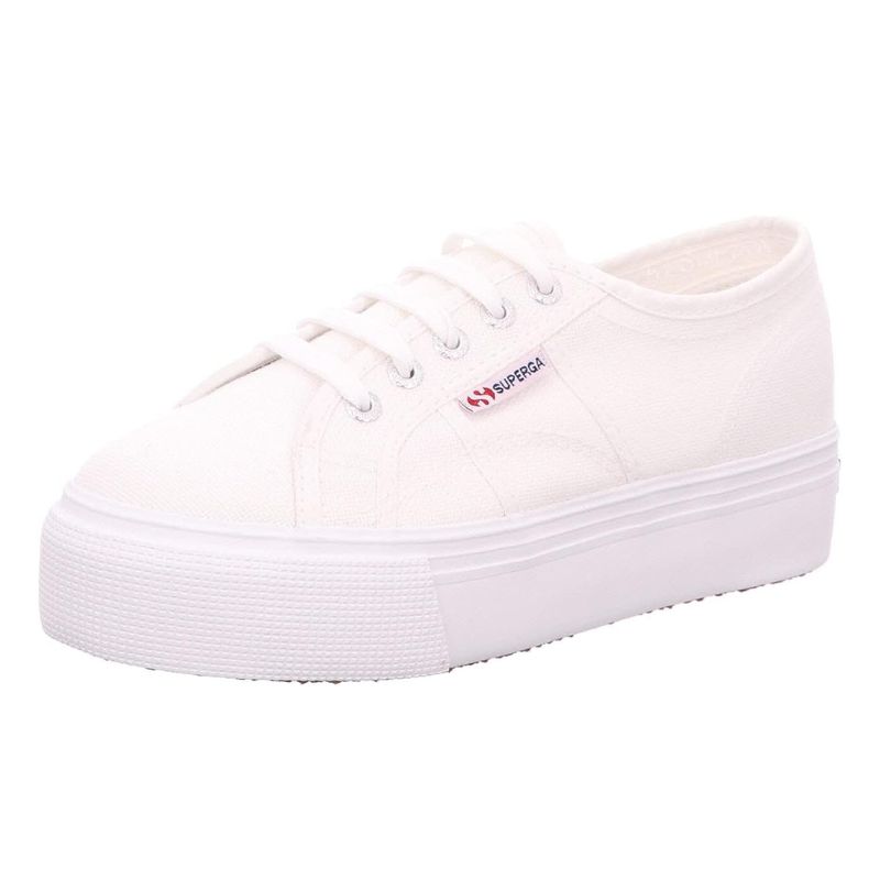 Obrázek White Cotu Classic Platform Trainers