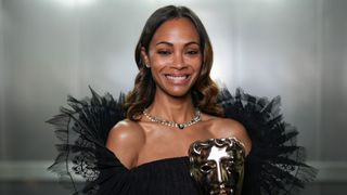 Zoe Saldana wins the 2025 BAFTA for Best Supporting Actress