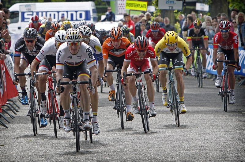 No victory celebration from Andr&eacute; Greipel (Lotto Soudal) today