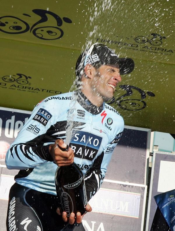 JJ Haedo shakes his money maker.