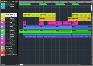 Arranging in Cubase