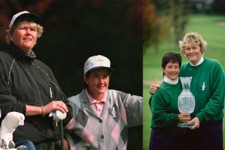 Laura Davies and Alison Nicholas at the Solheim Cup