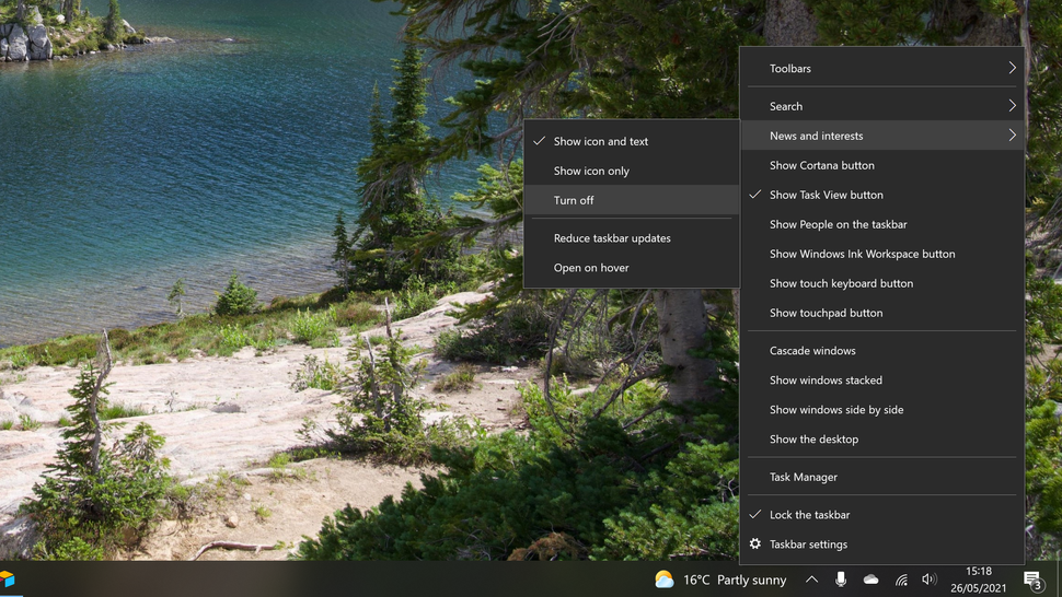 How To Disable The News And Interests Widget On Windows 10 TechRadar