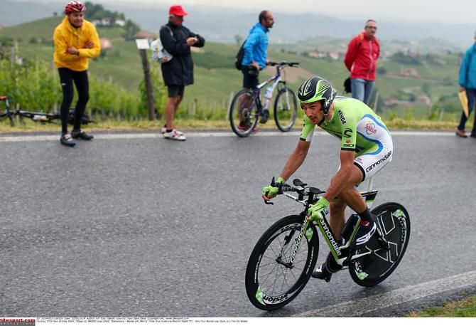 Ivan Basso (Cannondale) on the climb