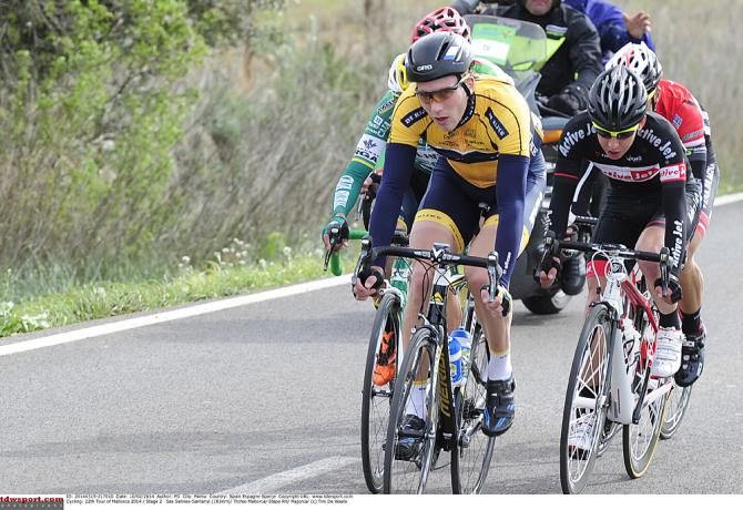 Coen Vermeltfoort leads the breakaway