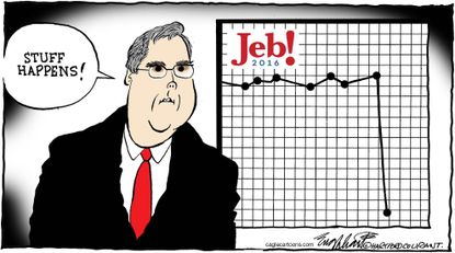 Political cartoon U.S. Jeb Bush 2016&nbsp;