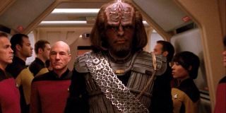 Worf Picard Star Trek: The Next Generation