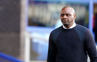 Patrick Vieira was involved in an altercation with a pitch invader last week
