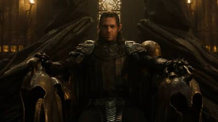 Charlie Vickers as Sauron in The Lord of the Rings: The Rings of Power season 3 