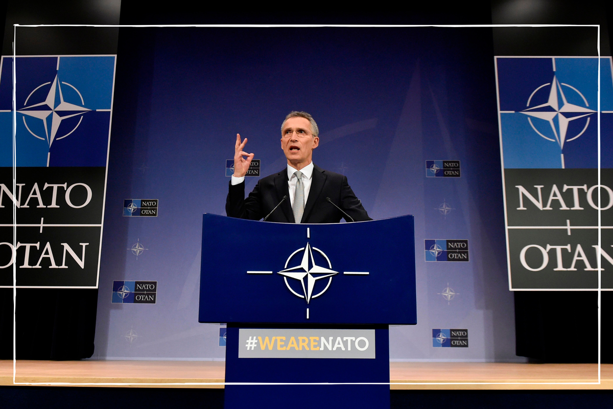 What does NATO stand for and what is its purpose Plus the list of 