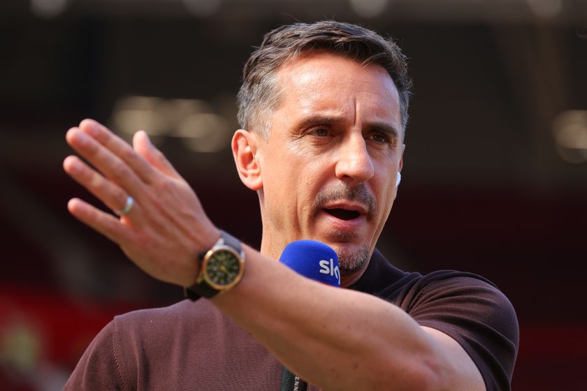 Sky Sports commentator and pundit Gary Neville