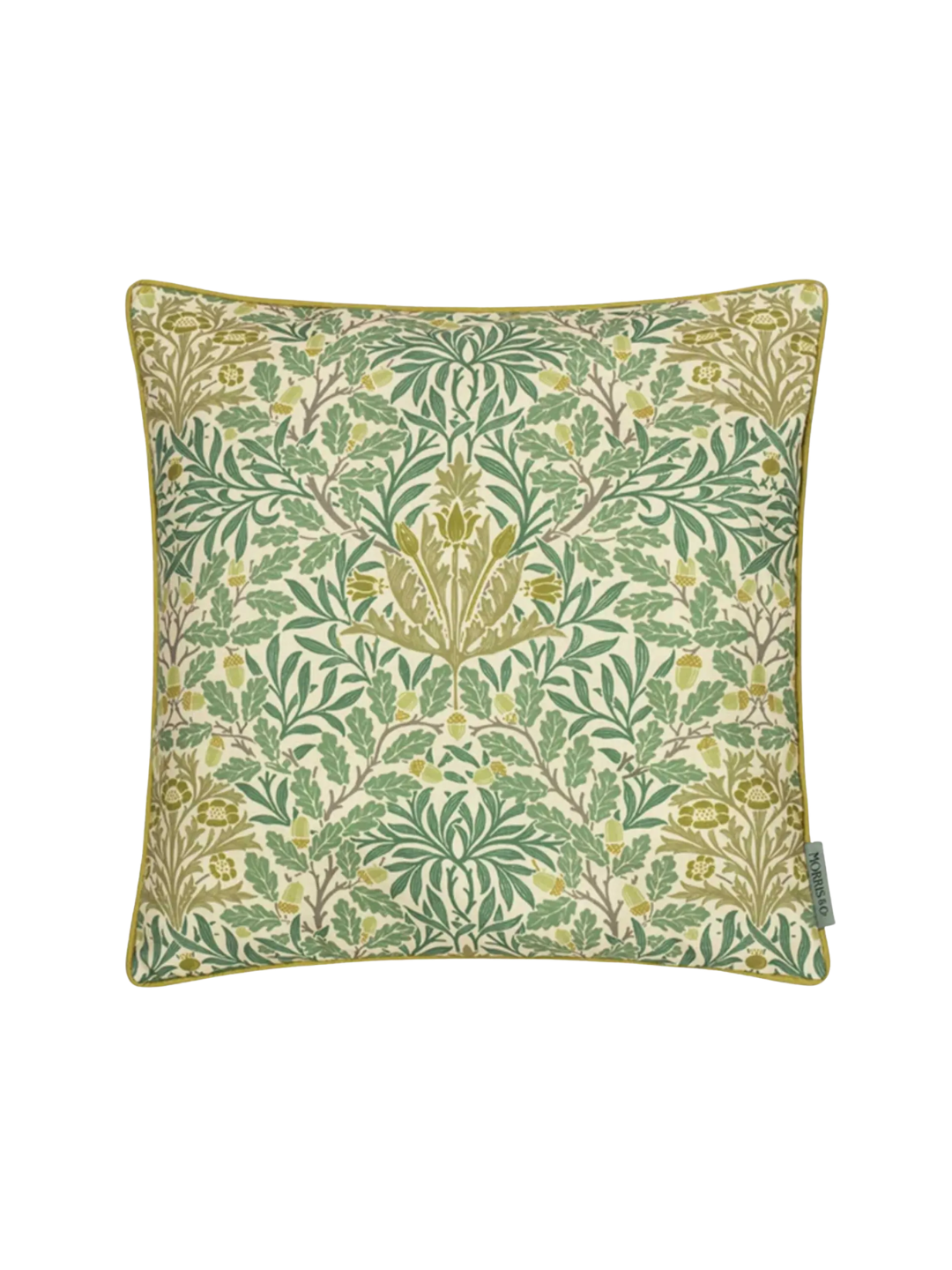a green pillow