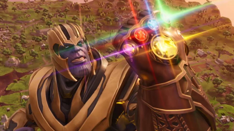 fortnite s infinity gauntlet mode could be coming back for christmas as dataminers find thanos hiding in the latest update gamesradar - fortnite gauntlet mode points