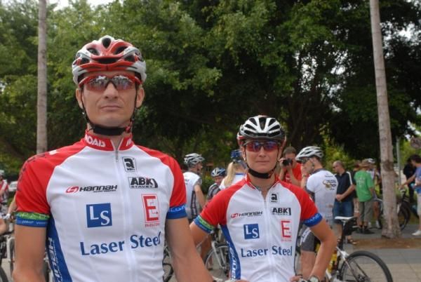 Steely determination at the start of the Crocodile Trophy