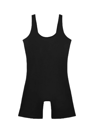 Black Bike Unitard