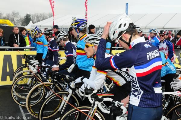 Junior Men&rsquo;s front row