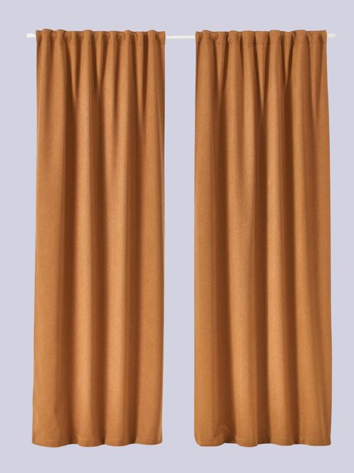 Opaque Multi-Band Curtains Joan - Set of 2