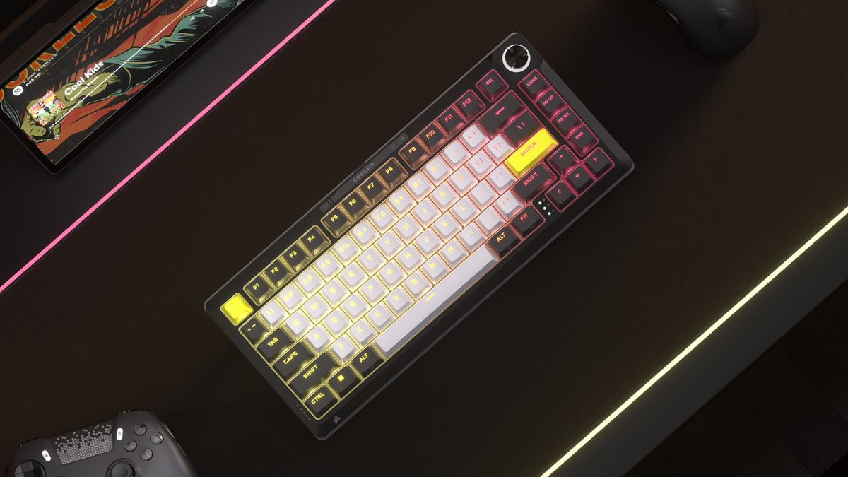 Corsair brings Hall effect to its dinky enthusiast gaming keyboard in the form of the MAKR Pro 75