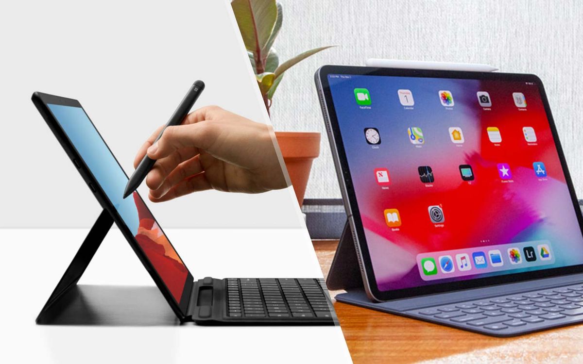 Microsoft Surface Pro X vs. Apple iPad Pro Which Premium Tablet Is