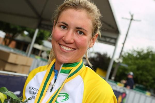 Australian road race Champion, 2011 - Alexis Rhodes (Garmin-Cervelo)