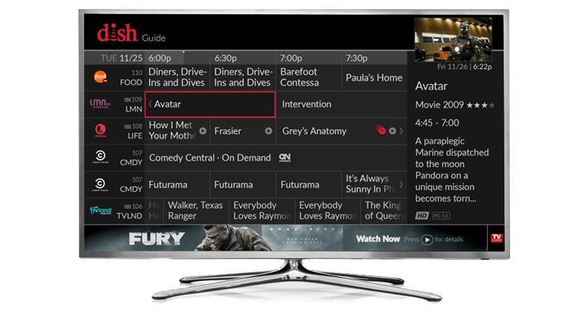 Dish Channel Comparison Chart