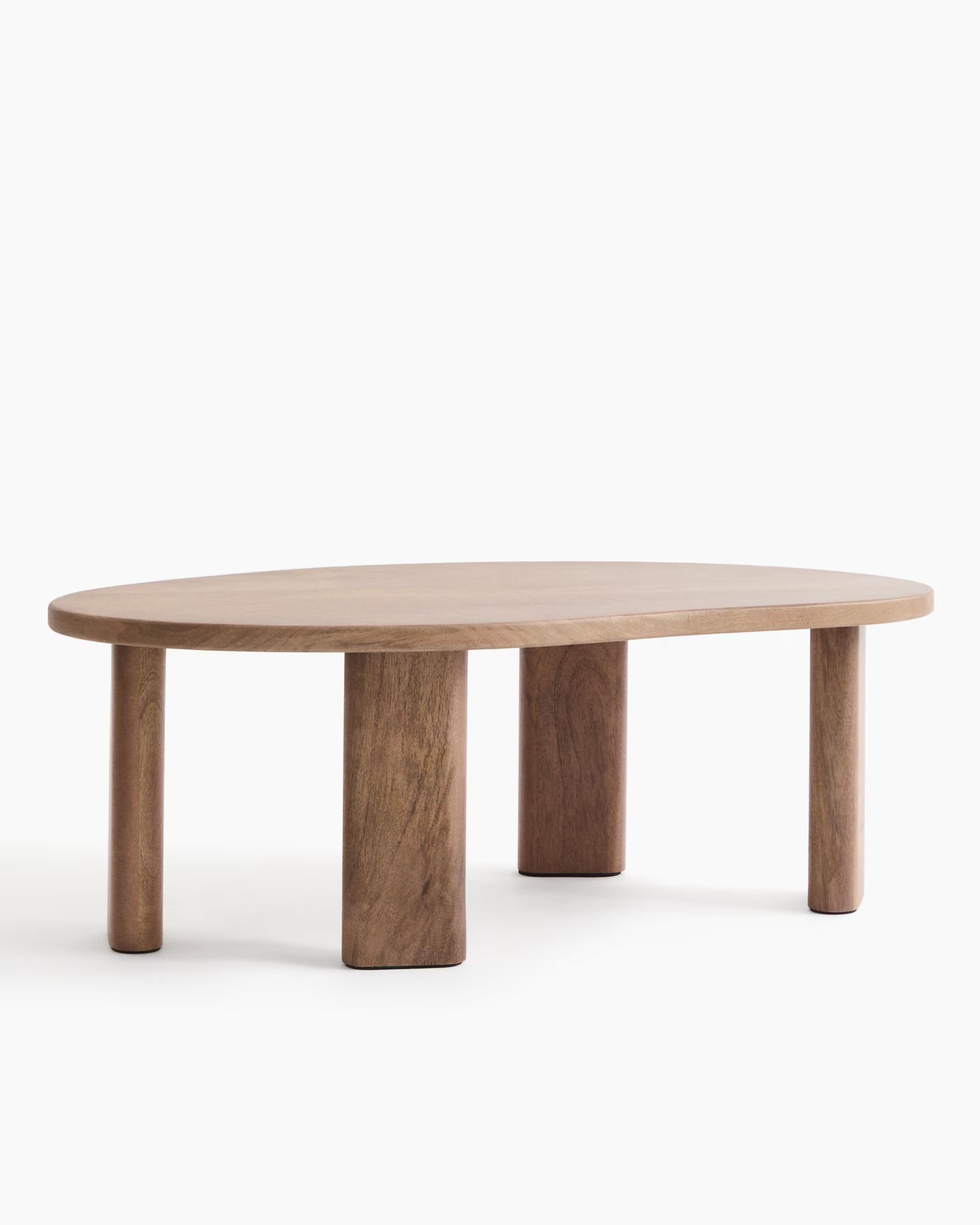 wooden modern coffee table