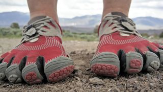 barefoot running footwear
