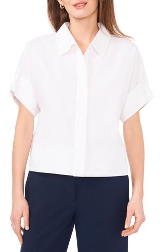 Short Sleeve Crop Shirt