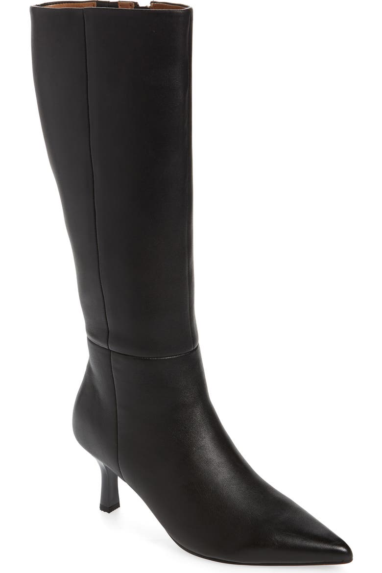 Allegra Pointed Toe Knee High Boot
