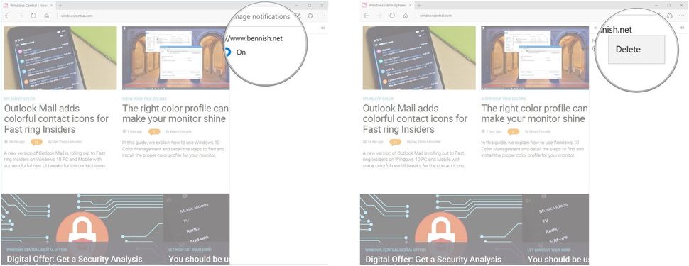 How To Manage Edge For Windows 10 Web Notifications | Windows Central