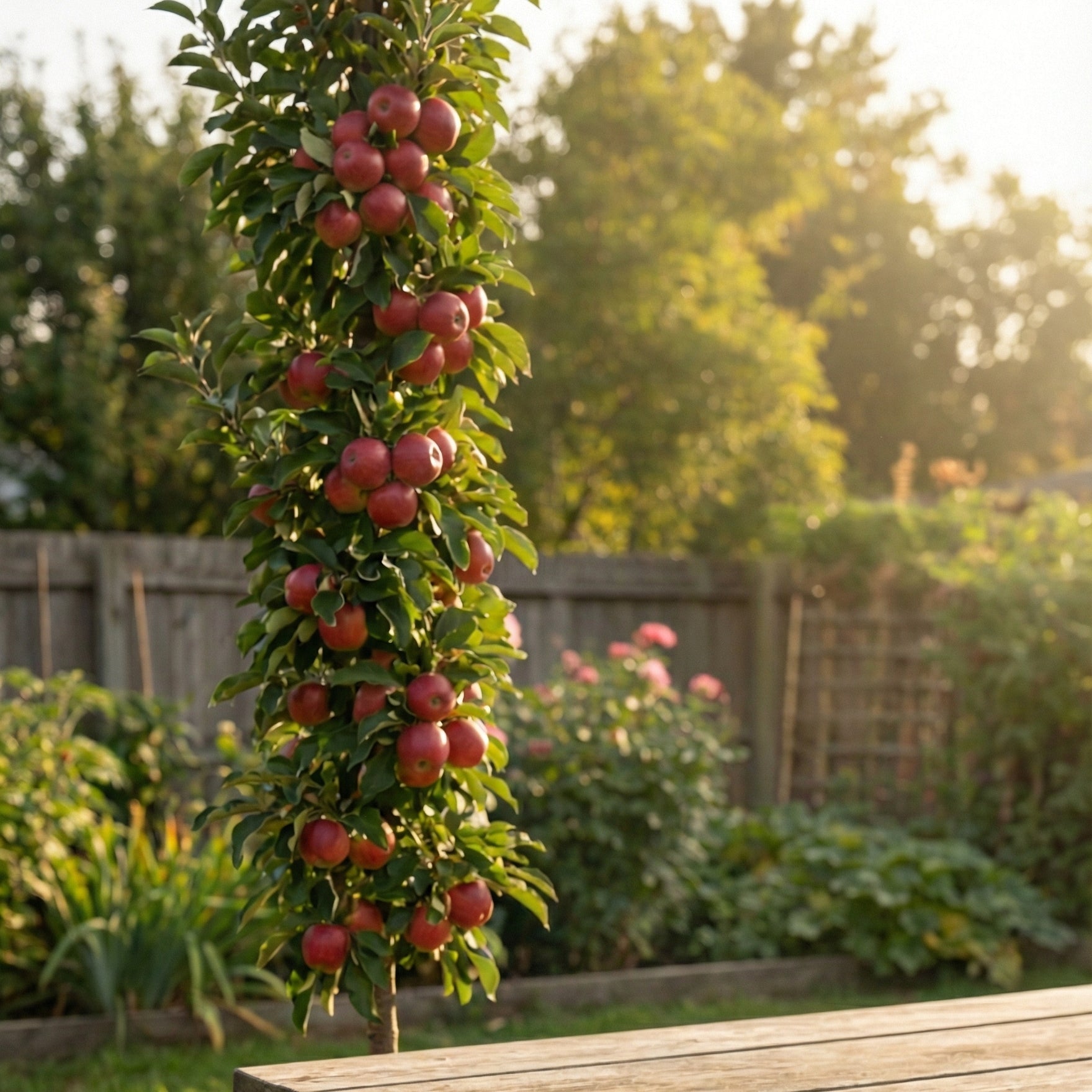 Fruit Snacks&amp;reg; Blushing Delight&amp;trade; Columnar Apple Tree - #2 Container | 3-4 Ft