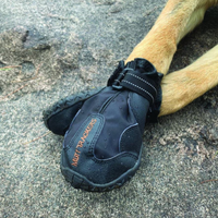 Muttluks Trackers All-Season Dog Boots, Black