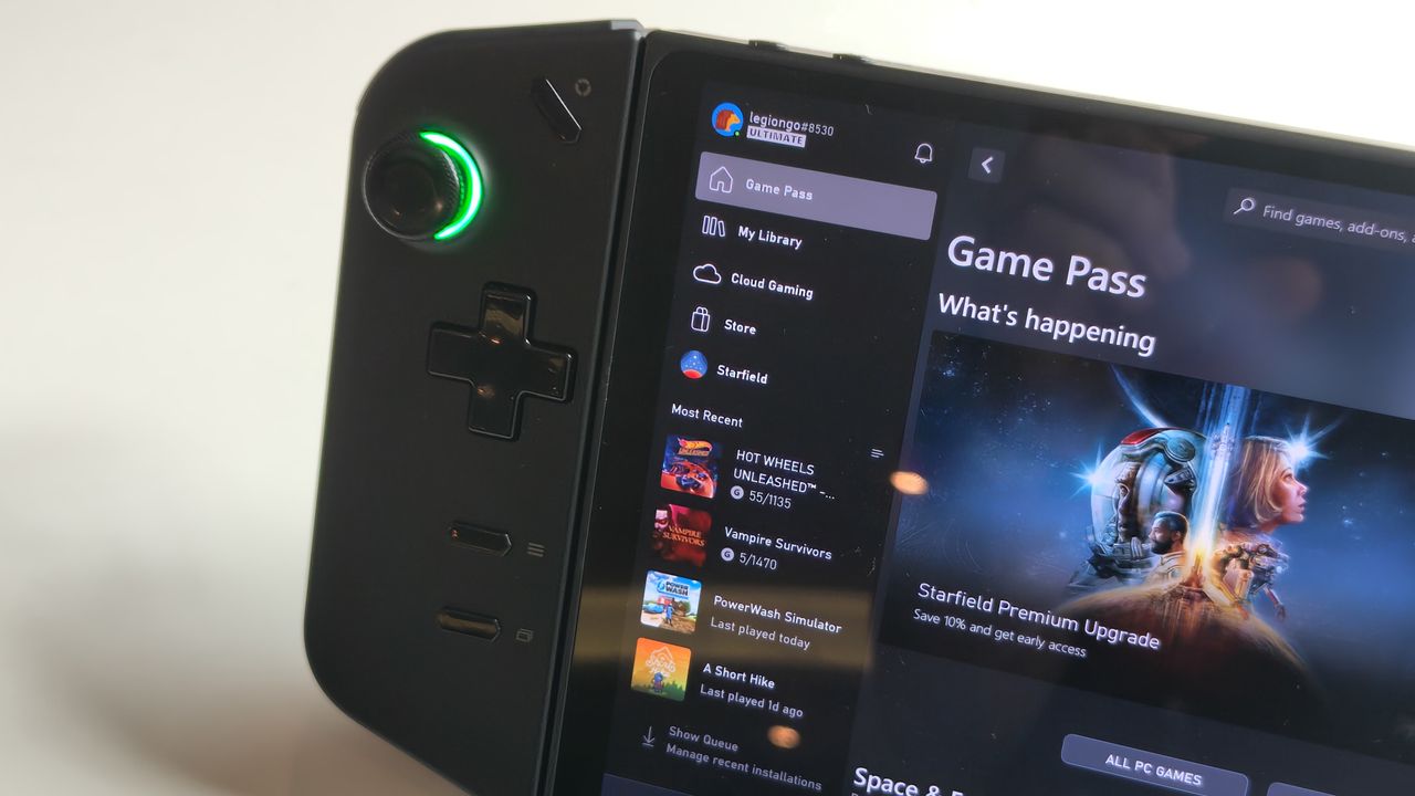 Lenovo Legion Go hands-on review