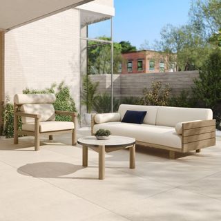 Cusco Outdoor Sofa, Lounge Chair and Lima Coffee Table Set