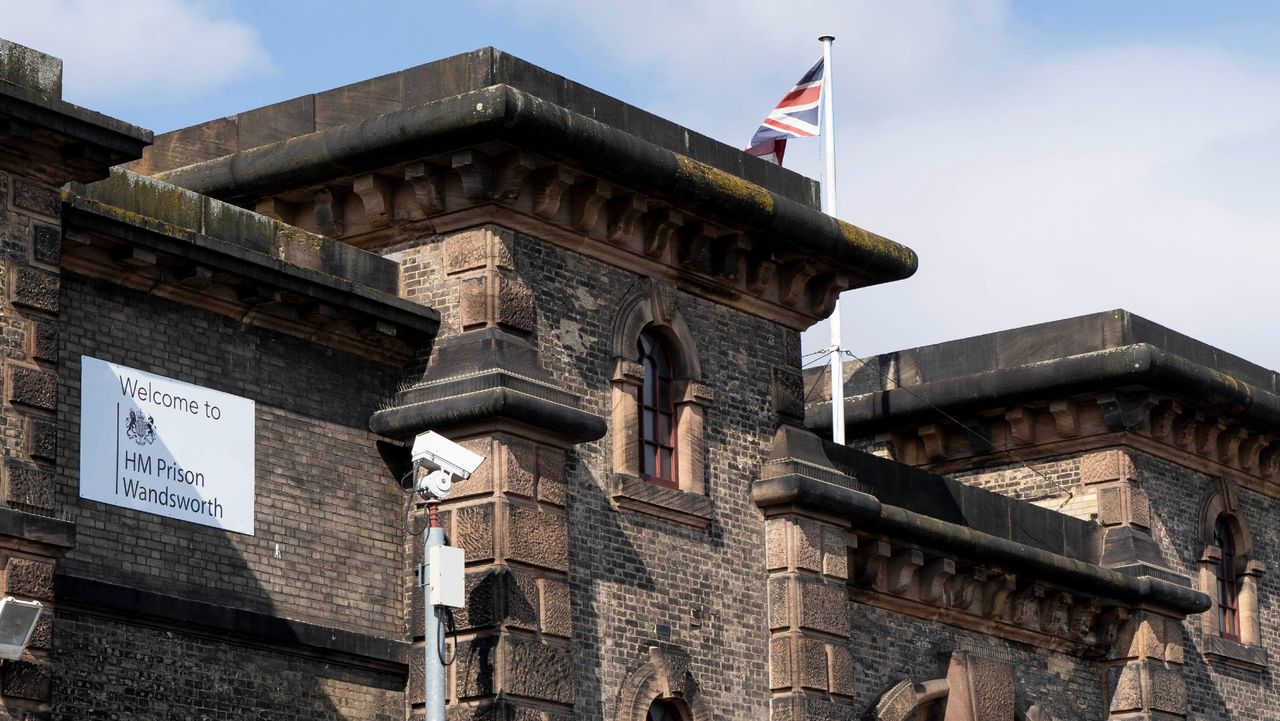 Wandsworth prison exterior shot