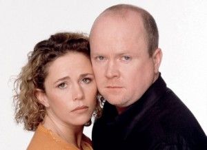 EastEnders' Phil Mitchell and Lisa Fowler (1999 - 2002) - But who are soap's greatest lovers? Select your top three, from 1st to 3rd, and email them to whatsontv@ipcmedia.com. We'll let you know the top 10 after Valentine's Day!