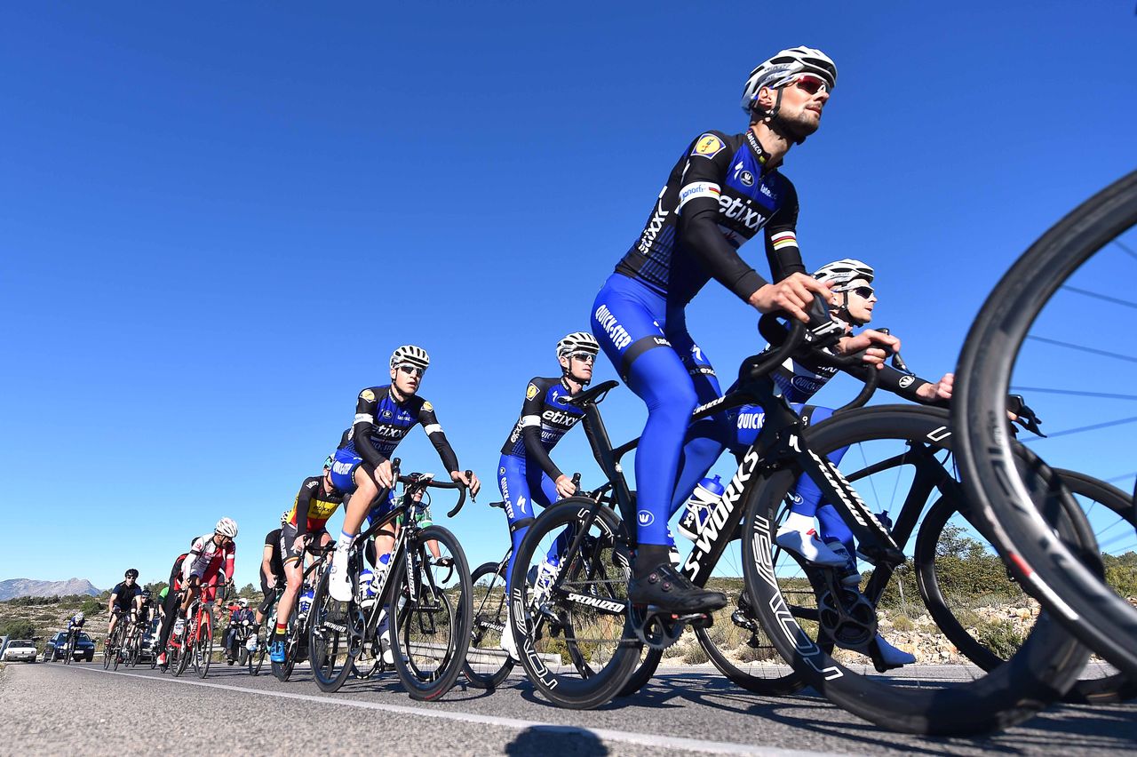 It was warm enough for some riders to wear shorts