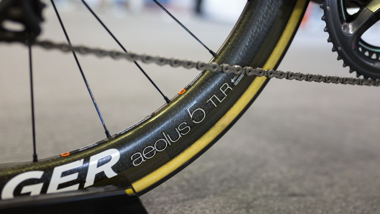 Bontrager's Aeolus 5 wheels are the brand's mid-depth aero race wheels
