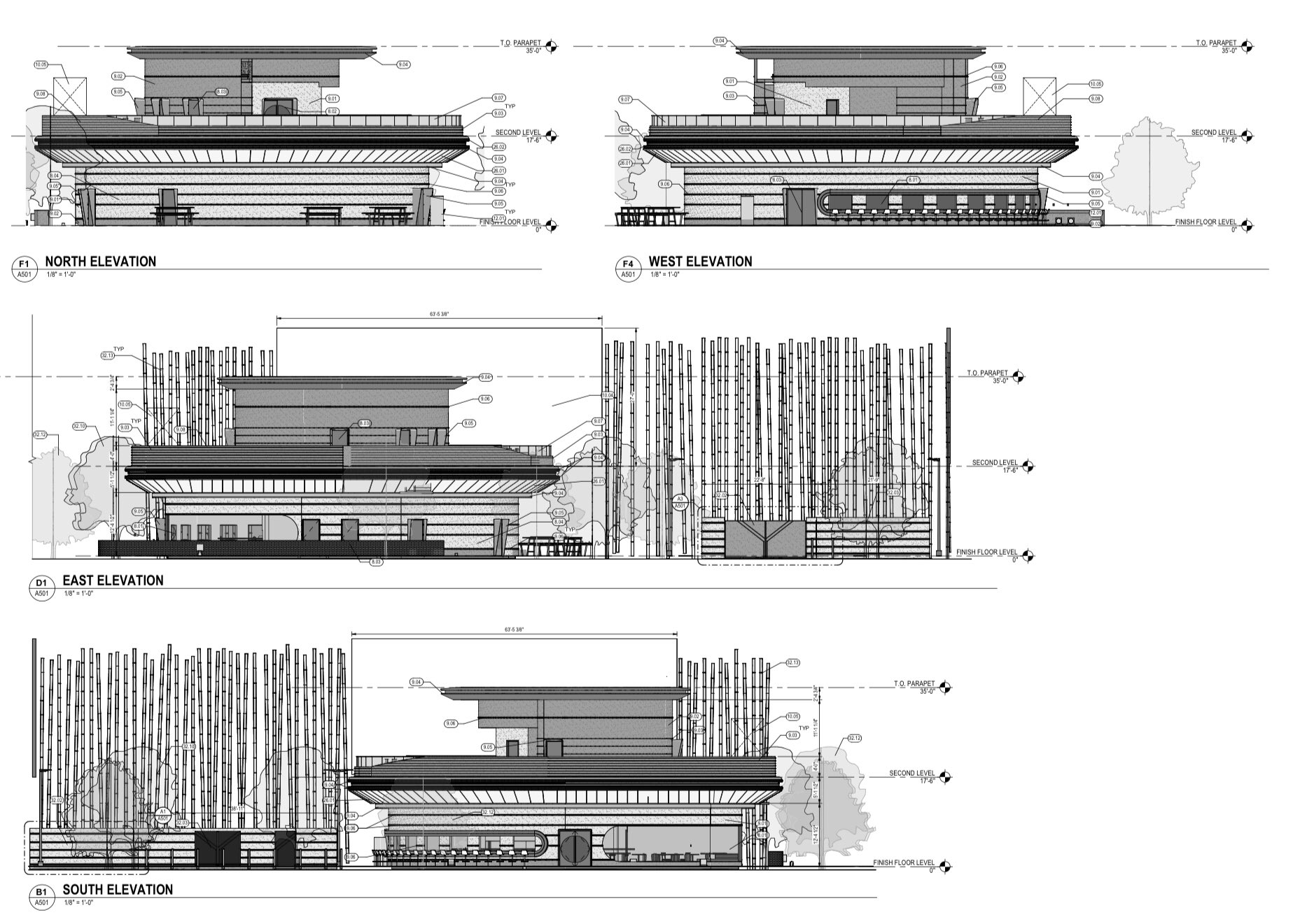 tesla supercharger drive-in plans