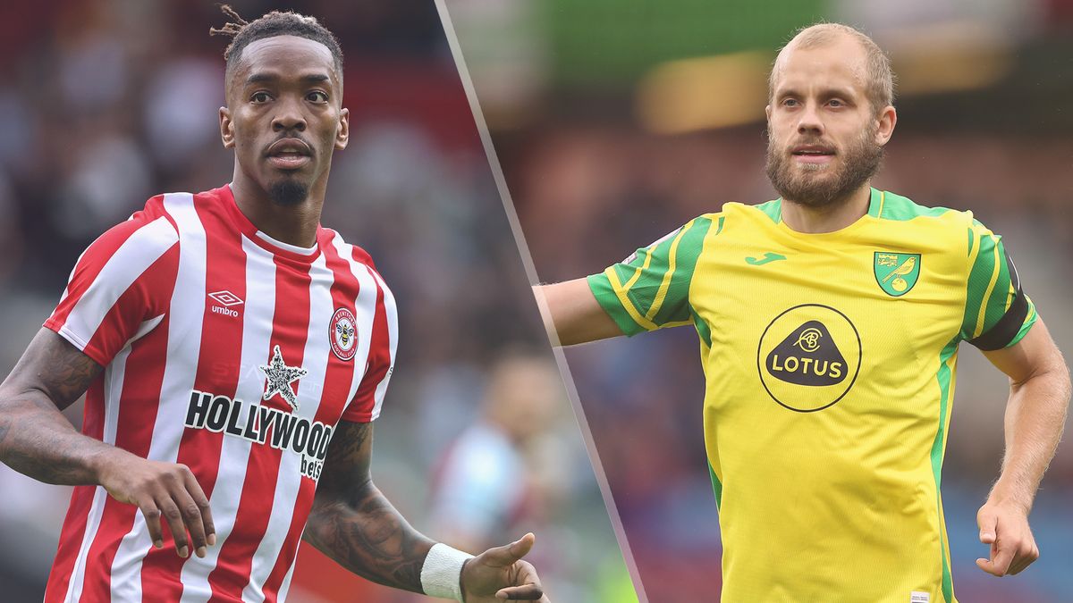  Ivan Toney of Brentford and Teemu Pukki of Norwich City are expected to feature in the Brentford vs Norwich City live stream 