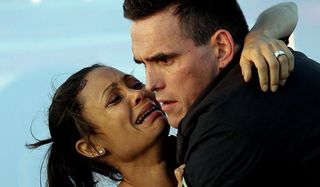 Crash Thandie Newton being saved by Matt Dillon