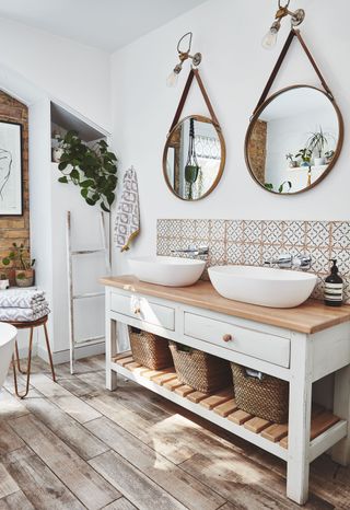 Nikki Edwards sacrificed a bedroom to create the perfect spa-like bathroom in her Walthamstow home