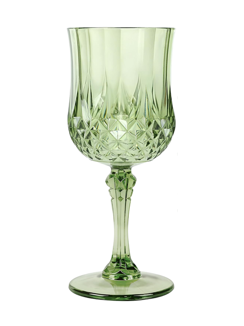 Unbreakable Outdoor Wine Glasses, Set of 24