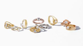 ten engagement rings by De Beers, part of jewellery 2021 year in review