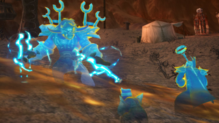 Radiant echoes do battle in World of Warcraft: The War Within's pre-patch event.