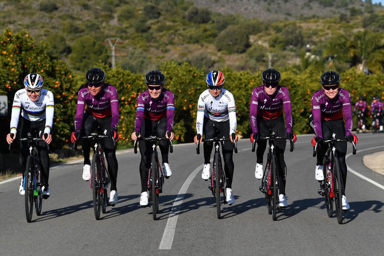 Team Camp for SD Worx 2021 in Costa Blanca