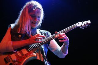 Marnie Stern performs at the Bowery Ballroom in New York City on October 25, 2008