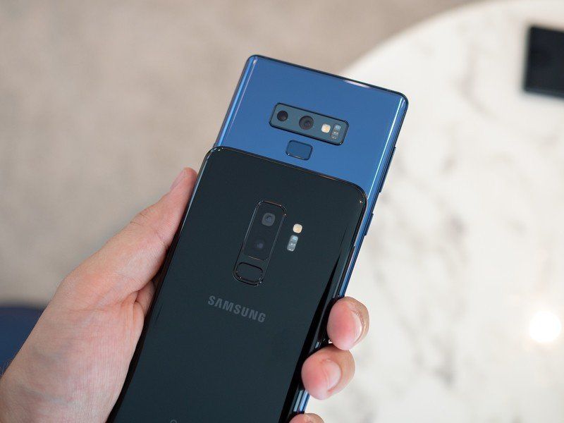 Samsung Galaxy Note 9 vs. Galaxy S9+