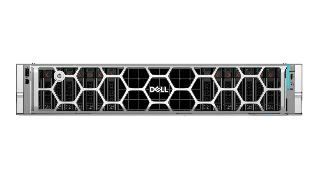 Dell server front view